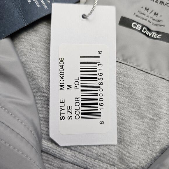 Cutter & Buck Drytec Full Zip Lightweight Jacket NBC SPORTS Logo Men's MED golf - Picture 4 of 7